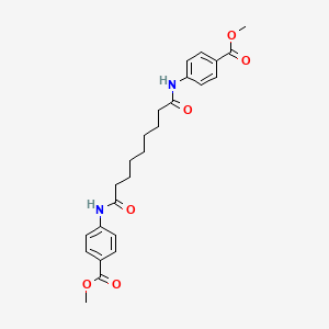 Dimethyl 4,4'-[(1,9-dioxononane-1,9-diyl)diimino]dibenzoate