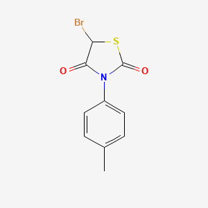 5-Bromo-3-(4-methylphenyl)-1,3-thiazolidine-2,4-dione