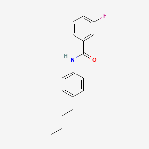 N-(4-butylphenyl)-3-fluorobenzamide