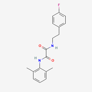 N-(2,6-dimethylphenyl)-N'-[2-(4-fluorophenyl)ethyl]ethanediamide