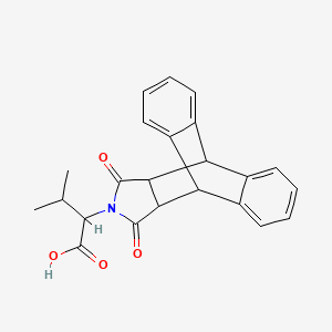 2-(12,14-dioxo-11,12,14,15-tetrahydro-9H-9,10-[3,4]epipyrroloanthracen-13(10H)-yl)-3-methylbutanoic acid