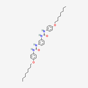 1,1'-Benzene-1,3-diylbis{3-[4-(octyloxy)phenyl]urea}