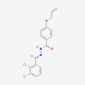 N'-[(E)-(2,3-dichlorophenyl)methylidene]-4-(prop-2-en-1-yloxy)benzohydrazide