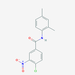 4-chloro-N-(2,4-dimethylphenyl)-3-nitrobenzamide