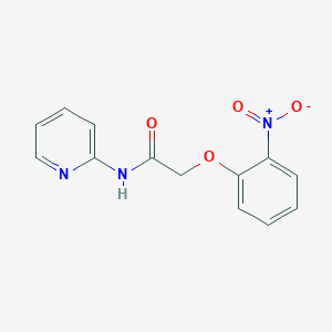 2-(2-nitrophenoxy)-N-(pyridin-2-yl)acetamide