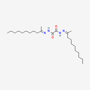 N'~1~-[(2E)-undecan-2-ylidene]-N'~2~-[(2Z)-undecan-2-ylidene]ethanedihydrazide