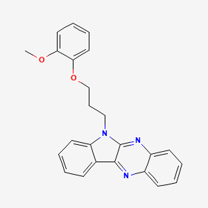 6-[3-(2-methoxyphenoxy)propyl]-6H-indolo[2,3-b]quinoxaline