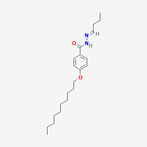 N'-[(1E)-butylidene]-4-(decyloxy)benzohydrazide