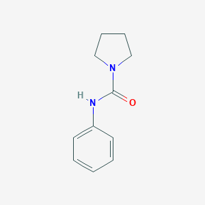 molecular formula C11H14N2O B111081 N-苯基吡咯烷-1-甲酰胺 CAS No. 5626-53-9