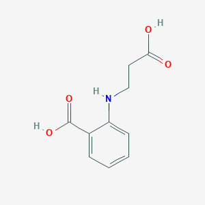 2-[(2-Carboxyethyl)amino]benzoic acid