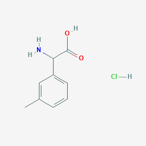 B111083 2-Amino-2-(3-methylphenyl)acetic acid hydrochloride CAS No. 1072449-62-7
