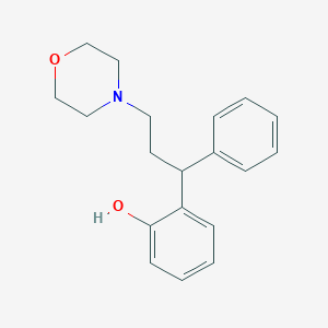 Phenol, 2-[3-(4-morpholinyl)-1-phenylpropyl]-