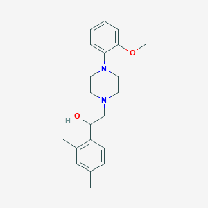 1-(2,4-Dimethylphenyl)-2-[4-(2-methoxyphenyl)piperazin-1-yl]ethanol