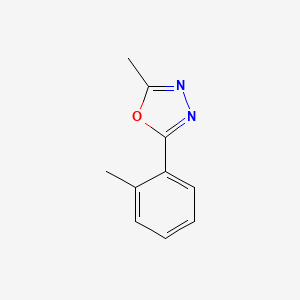 2-Methyl-5-(2-methylphenyl)-1,3,4-oxadiazole