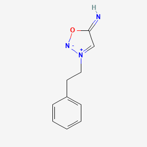 3-(2-phenylethyl)-1-oxa-3-azonia-2-azanidacyclopent-3-en-5-imine