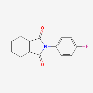 2-(4-fluorophenyl)-3a,4,7,7a-tetrahydro-1H-isoindole-1,3(2H)-dione