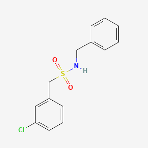 N-benzyl-1-(3-chlorophenyl)methanesulfonamide