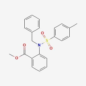 Methyl 2-{benzyl[(4-methylphenyl)sulfonyl]amino}benzoate