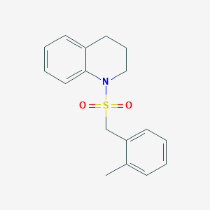 1-[(2-Methylbenzyl)sulfonyl]-1,2,3,4-tetrahydroquinoline