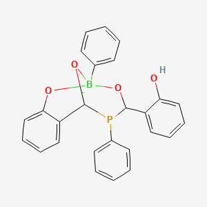 Phenyl[2,2'-{(phenylphosphinediyl)bis[(hydroxy-kappao)methylene]}diphenolato(3-)-kappao]borate(1-)