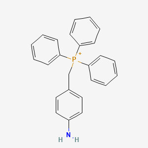 molecular formula C25H23NP+ B11109071 (4-Aminobenzyl)(triphenyl)phosphonium 