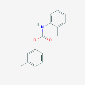 molecular formula C16H17NO2 B11109111 3,4-Xylyl N-(o-tolyl)carbamate 