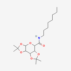 4,4,11,11-tetramethyl-N-octyl-3,5,7,10,12-pentaoxatricyclo[7.3.0.02,6]dodecane-8-carboxamide