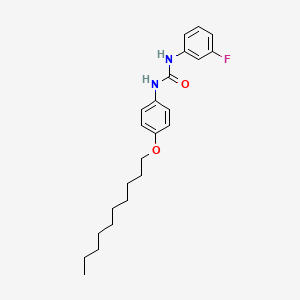 1-[4-(Decyloxy)phenyl]-3-(3-fluorophenyl)urea