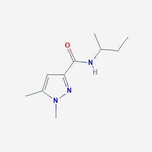 N-(sec-butyl)-1,5-dimethyl-1H-pyrazole-3-carboxamide