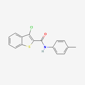 3-Chloro-N-(4-methylphenyl)-1-benzothiophene-2-carboxamide