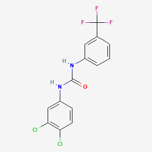 1-(3,4-Dichlorophenyl)-3-[3-(trifluoromethyl)phenyl]urea