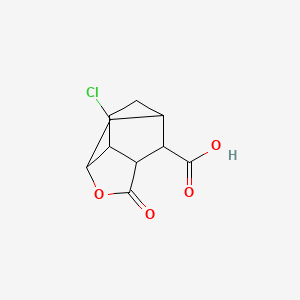 7-Chloro-2-oxooctahydro-3,6-methano-1-benzofuran-8-carboxylic acid