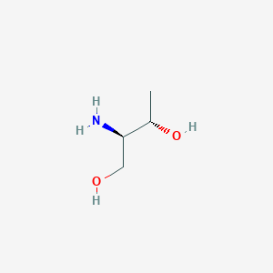 molecular formula C4H11NO2 B111100 (2R,3S)-2-aminobutane-1,3-diol CAS No. 108102-50-7