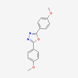 2,5-Bis(4-methoxyphenyl)-1,3,4-oxadiazole