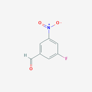 molecular formula C7H4FNO3 B111101 3-Fluoro-5-nitrobenzaldehyde CAS No. 108159-96-2