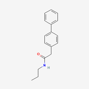 2-([1,1'-Biphenyl]-4-yl)-n-propylacetamide