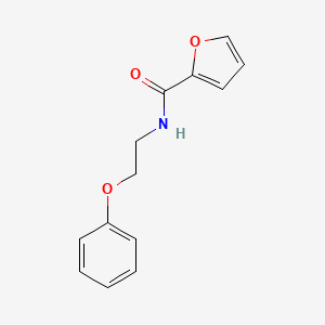 molecular formula C13H13NO3 B11110378 N-(2-phenoxyethyl)furan-2-carboxamide 