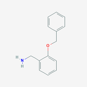 molecular formula C14H15NO B111105 (2-(Benzyloxy)phenyl)methanamine CAS No. 108289-24-3