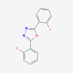 2,5-Bis(2-iodophenyl)-1,3,4-oxadiazole