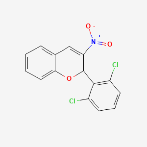 2-(2,6-dichlorophenyl)-3-nitro-2H-chromene