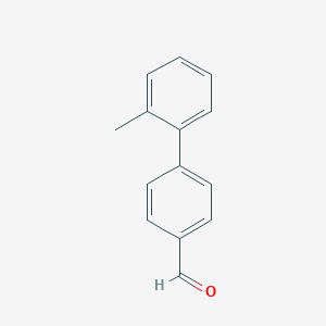 molecular formula C14H12O B111116 4-(2-Methylphenyl)benzaldehyde CAS No. 108934-21-0
