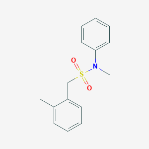 N-methyl-1-(2-methylphenyl)-N-phenylmethanesulfonamide