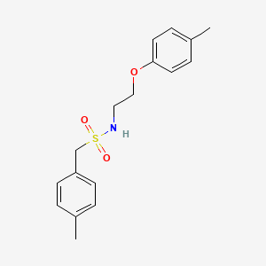 N-[2-(4-methylphenoxy)ethyl]-1-(4-methylphenyl)methanesulfonamide