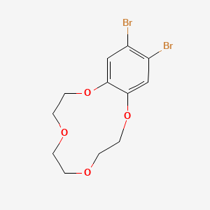 12,13-Dibromo-2,3,5,6,8,9-hexahydro-1,4,7,10-benzotetraoxacyclododecine