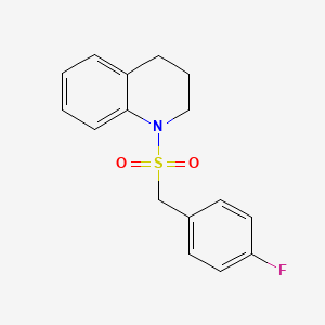 1-[(4-Fluorobenzyl)sulfonyl]-1,2,3,4-tetrahydroquinoline