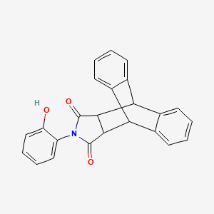 17-(2-Hydroxyphenyl)-17-azapentacyclo[6.6.5.0~2,7~.0~9,14~.0~15,19~]nonadeca-2,4,6,9,11,13-hexaene-16,18-dione (non-preferred name)