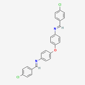 4,4'-oxybis{N-[(E)-(4-chlorophenyl)methylidene]aniline}