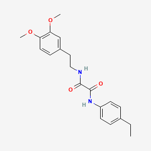 N-[2-(3,4-dimethoxyphenyl)ethyl]-N'-(4-ethylphenyl)ethanediamide