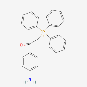 [2-(4-Aminophenyl)-2-oxoethyl](triphenyl)phosphonium