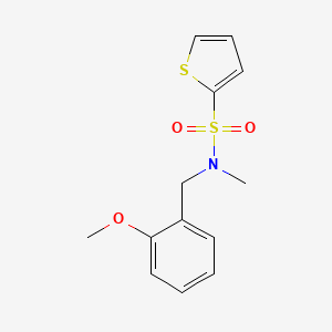 N-(2-methoxybenzyl)-N-methylthiophene-2-sulfonamide